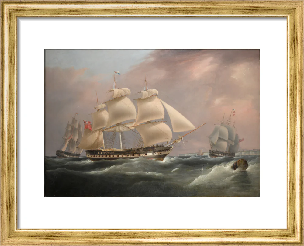 'East Indiaman Herefordshire', 1815. - Image 5
