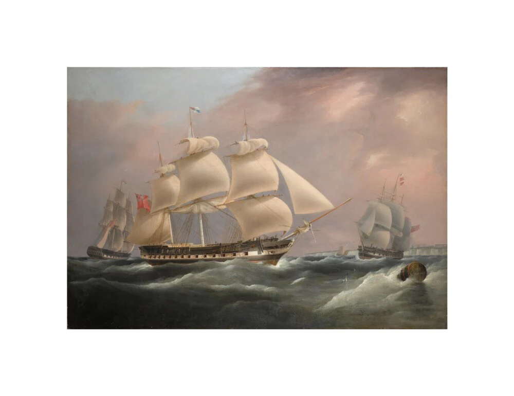 'East Indiaman Herefordshire', 1815. - Image 60