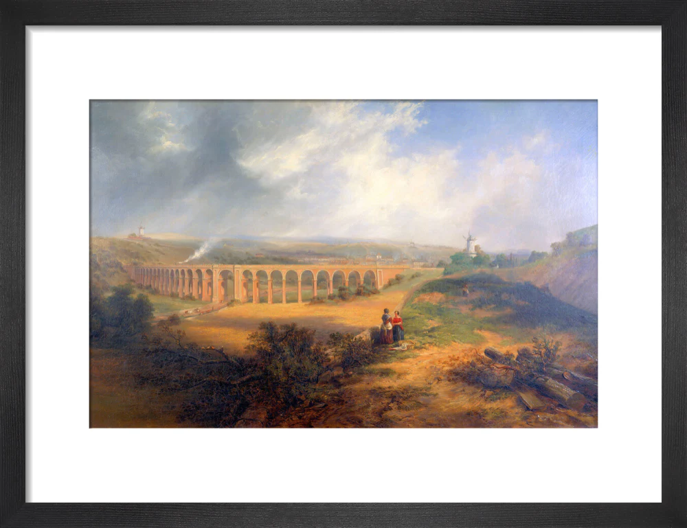 'The London Road Viaduct', Brighton, 1848. - Image 41