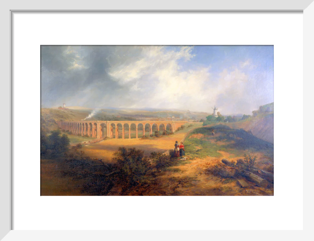 'The London Road Viaduct', Brighton, 1848. - Image 42
