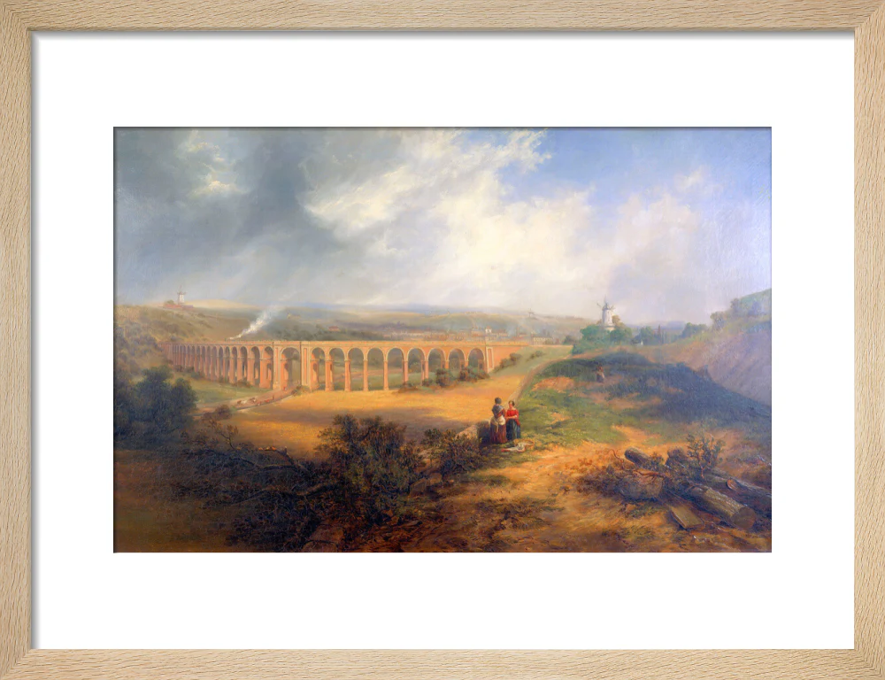 'The London Road Viaduct', Brighton, 1848. - Image 44