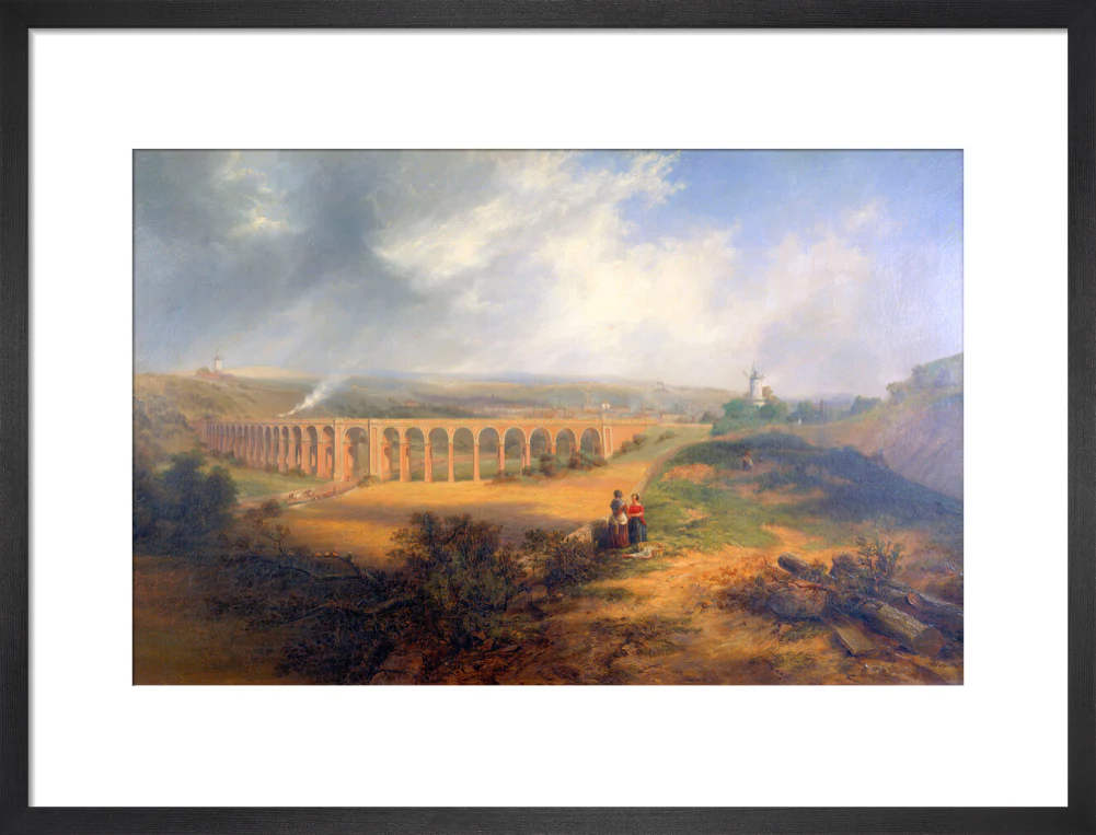 'The London Road Viaduct', Brighton, 1848. - Image 46