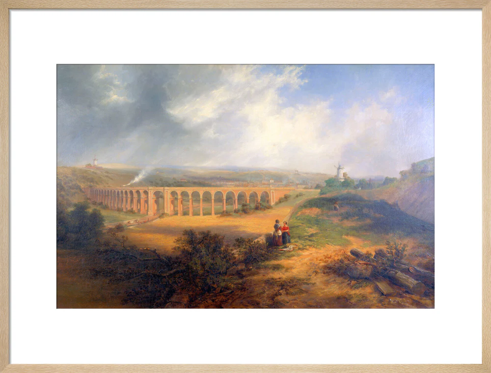 'The London Road Viaduct', Brighton, 1848. - Image 54