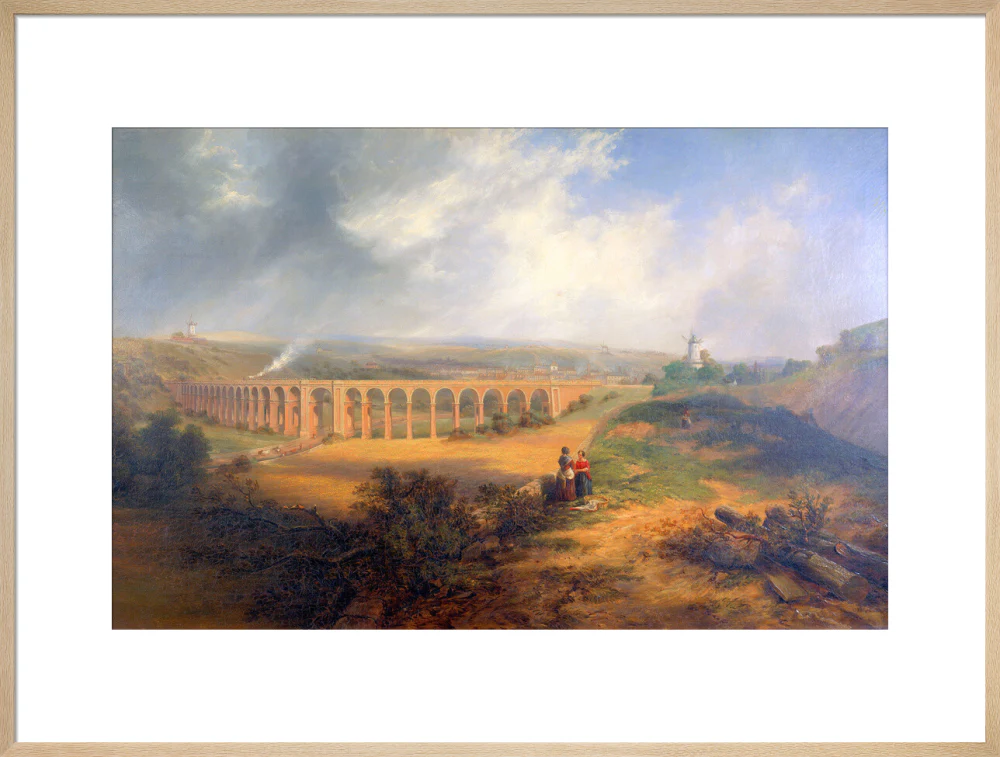 'The London Road Viaduct', Brighton, 1848. - Image 59