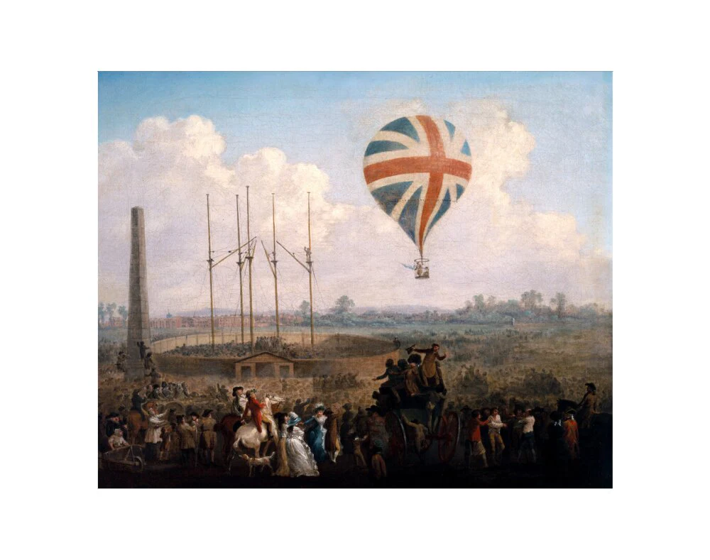 'Mr Lunardi's New Balloon', 29 June 1785. - Image 2