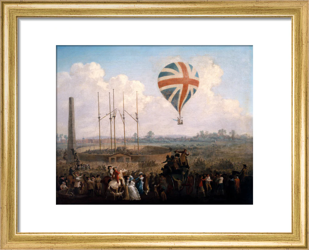 'Mr Lunardi's New Balloon', 29 June 1785. - Image 5