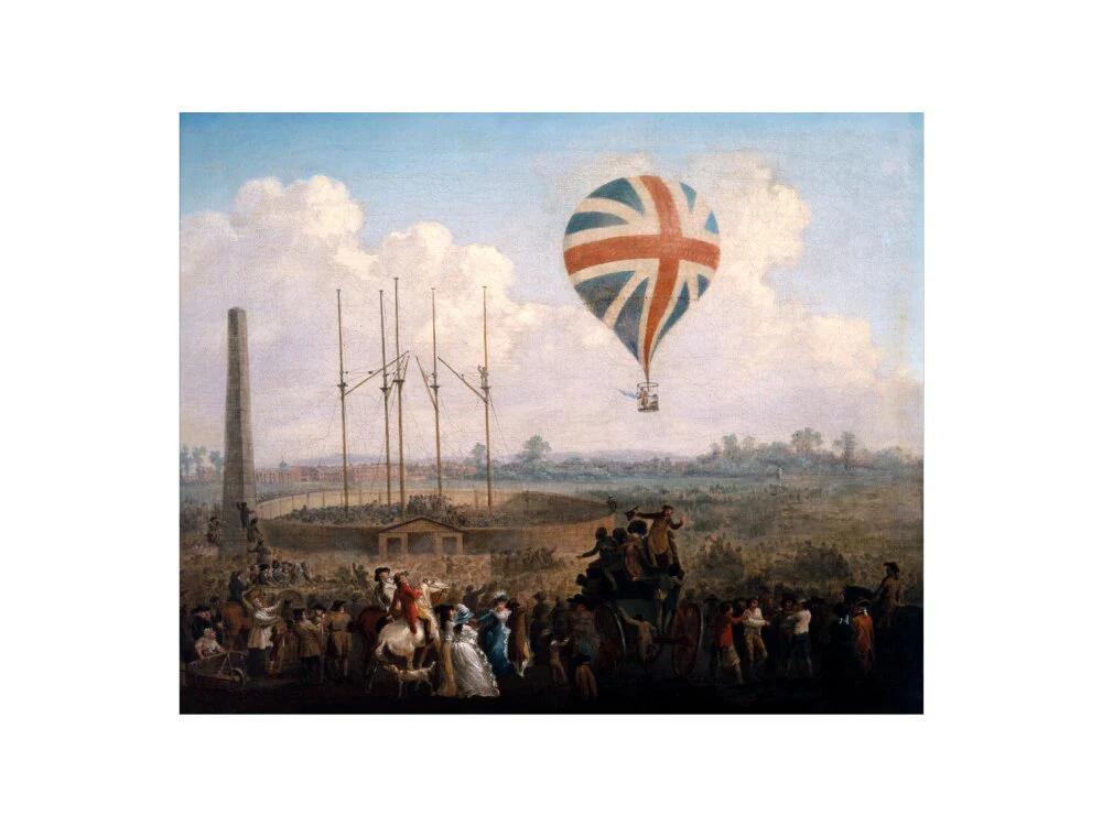 'Mr Lunardi's New Balloon', 29 June 1785. - Image 55