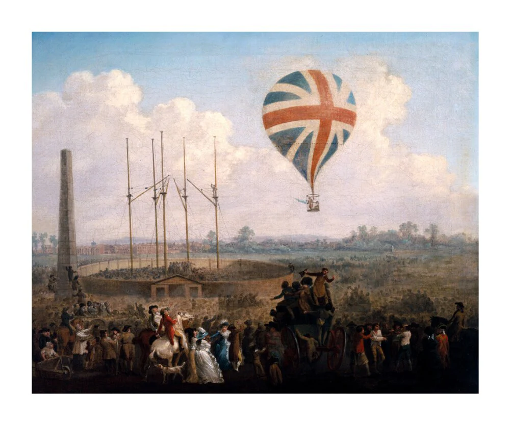 'Mr Lunardi's New Balloon', 29 June 1785. - Image 63