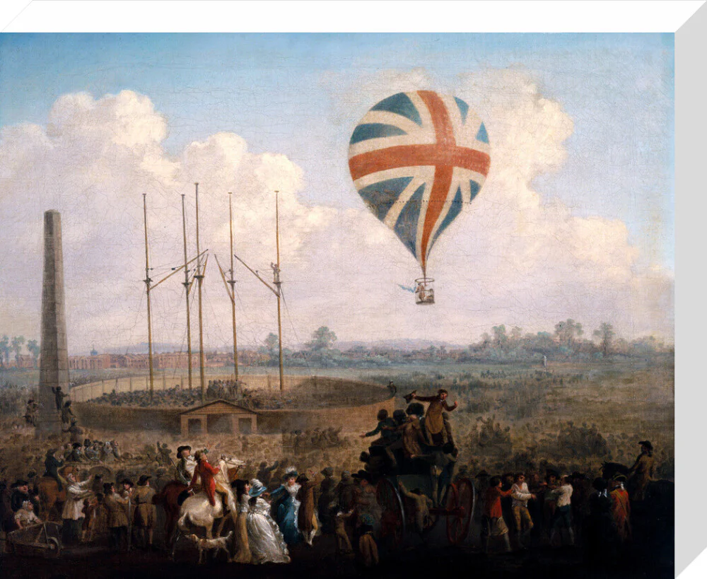 'Mr Lunardi's New Balloon', 29 June 1785. - Image 65