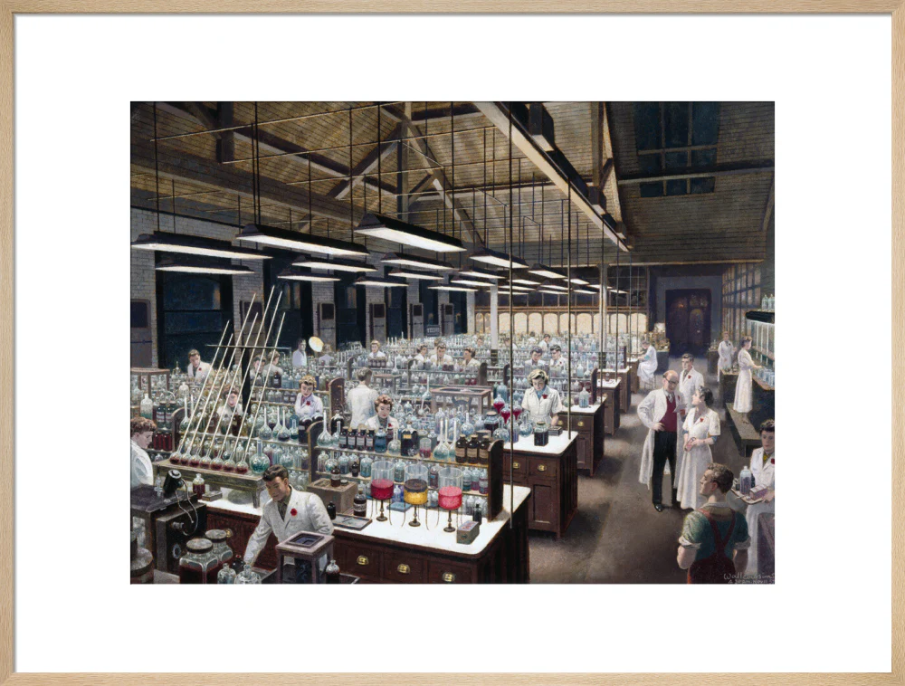 Analytical chemistry laboratory, 11 November 1957. - Image 26
