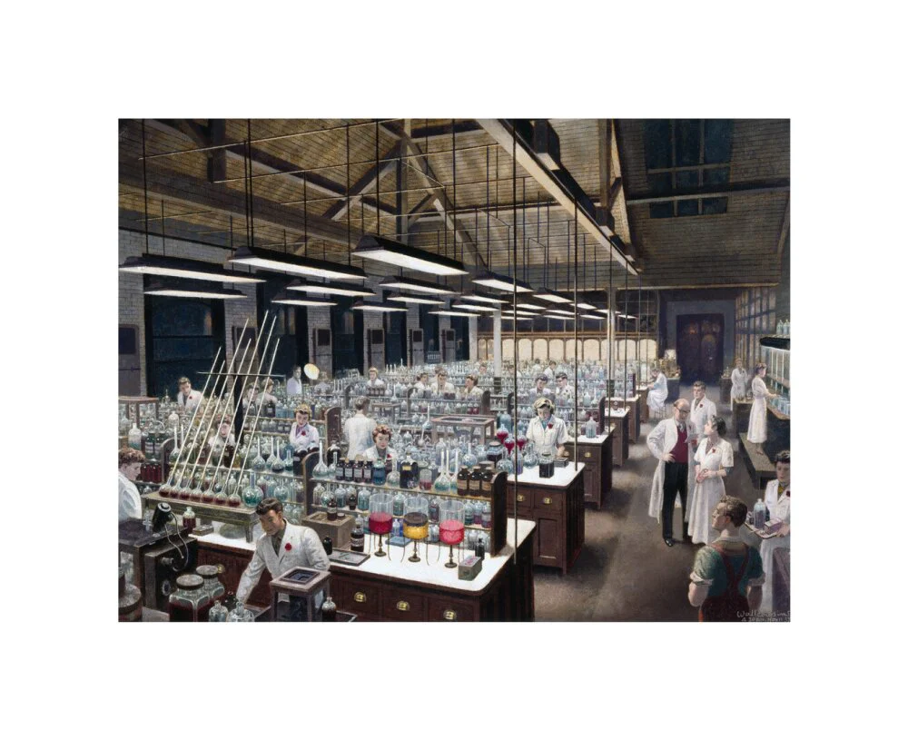 Analytical chemistry laboratory, 11 November 1957. - Image 27