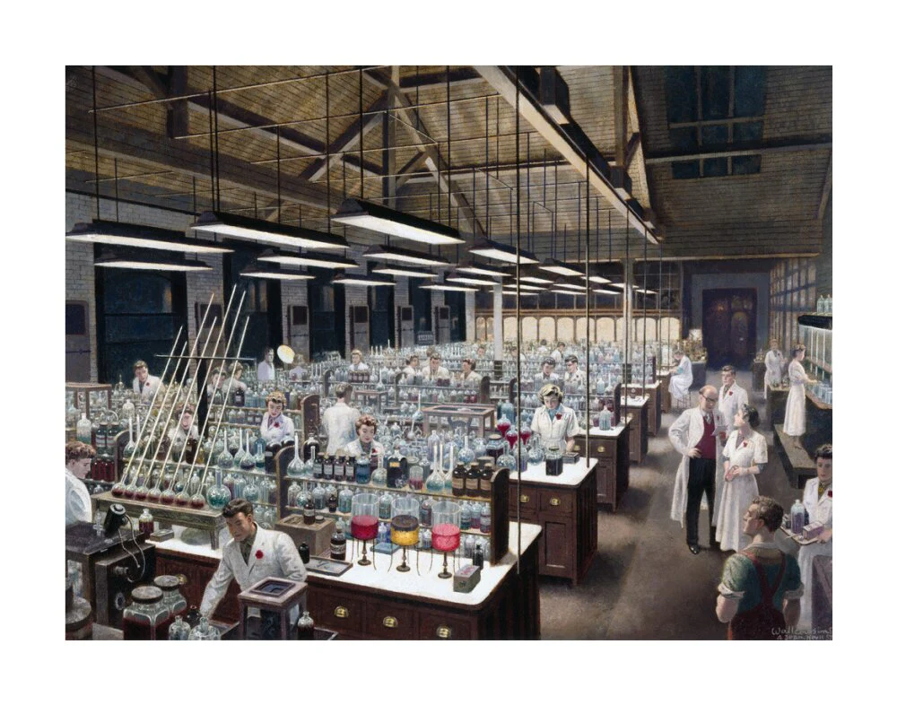 Analytical chemistry laboratory, 11 November 1957. - Image 29