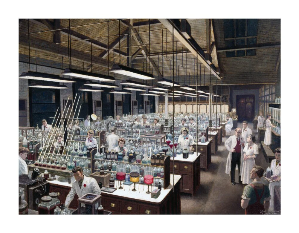Analytical chemistry laboratory, 11 November 1957. - Image 30