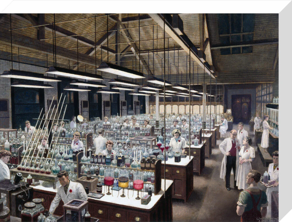 Analytical chemistry laboratory, 11 November 1957. - Image 32