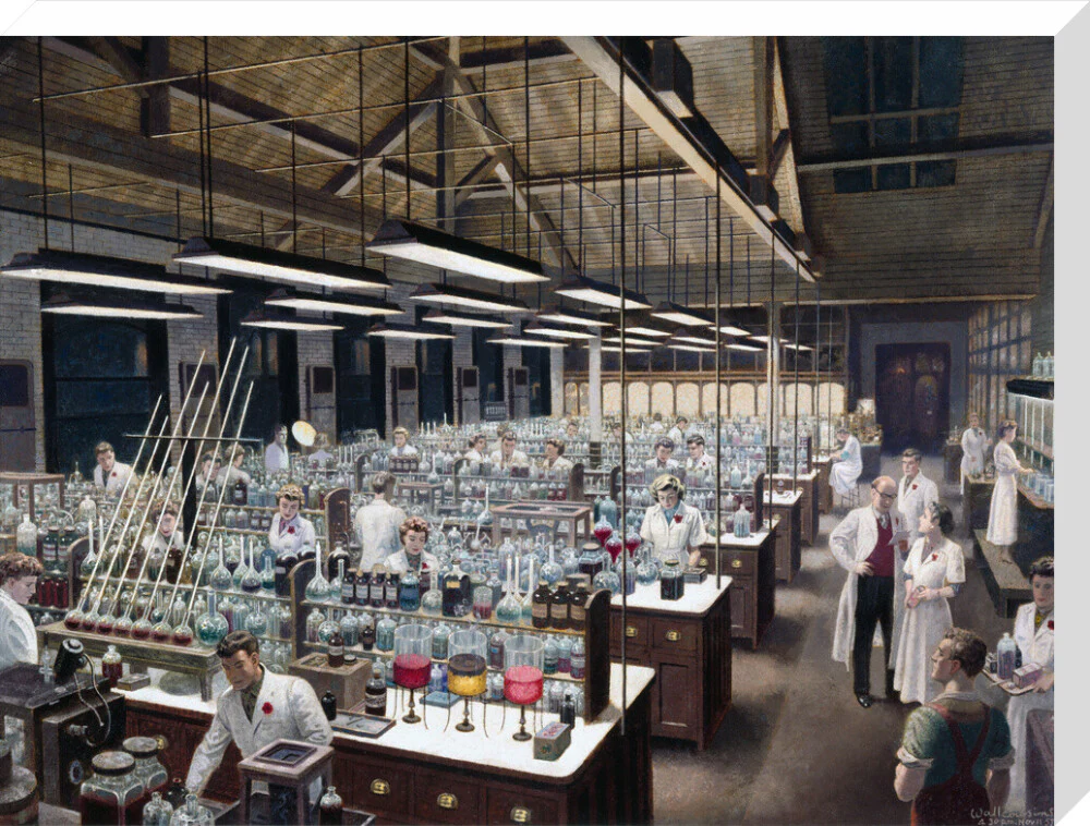 Analytical chemistry laboratory, 11 November 1957. - Image 33