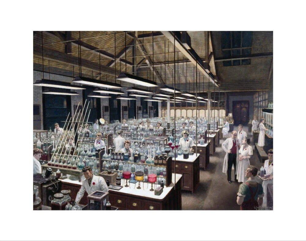 Analytical chemistry laboratory, 11 November 1957. - Image 35