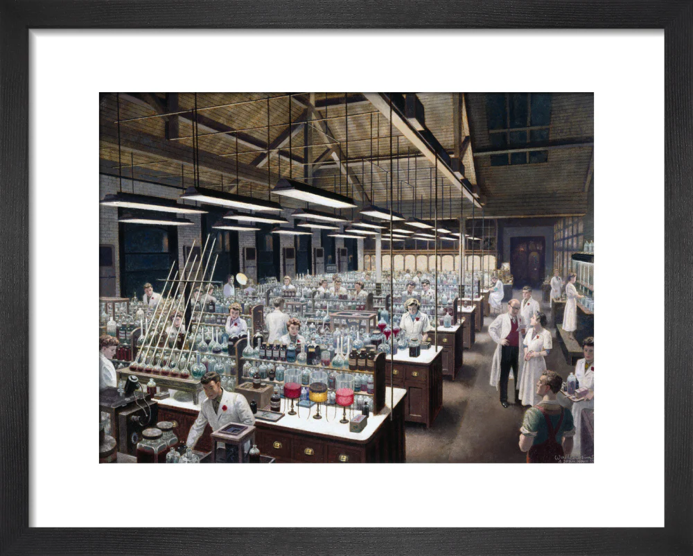 Analytical chemistry laboratory, 11 November 1957. - Image 36