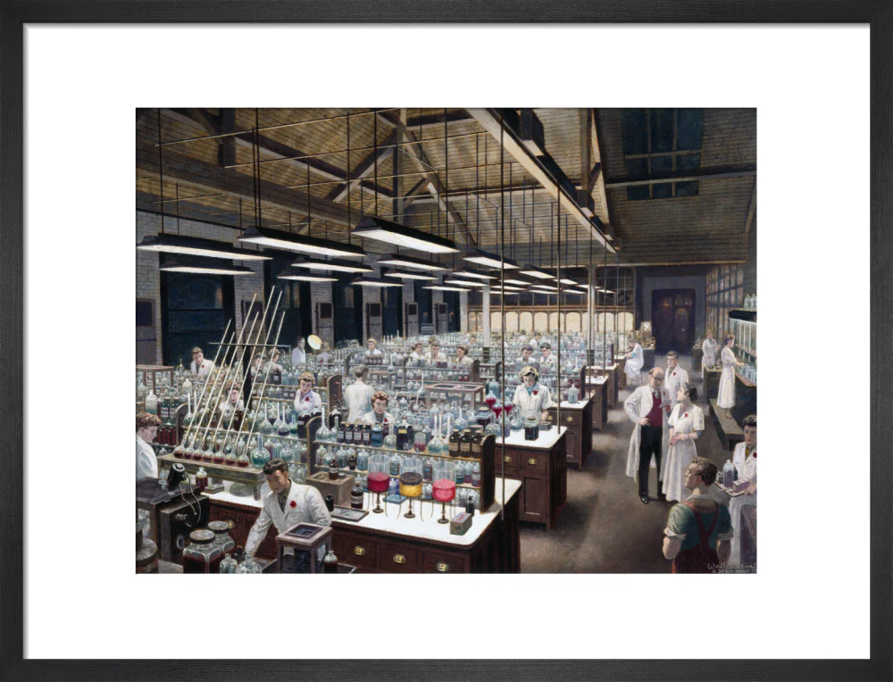 Analytical chemistry laboratory, 11 November 1957. - Image 46