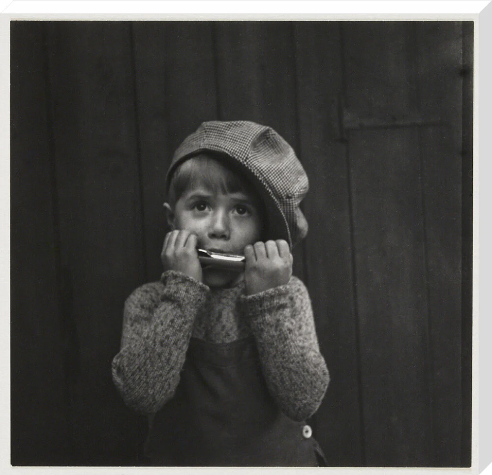Boy playing the harmonica, about 1925 - Image 67