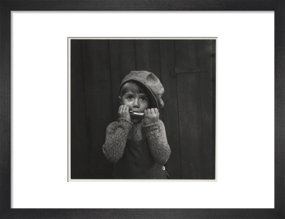 Boy playing the harmonica, about 1925 - Image 8