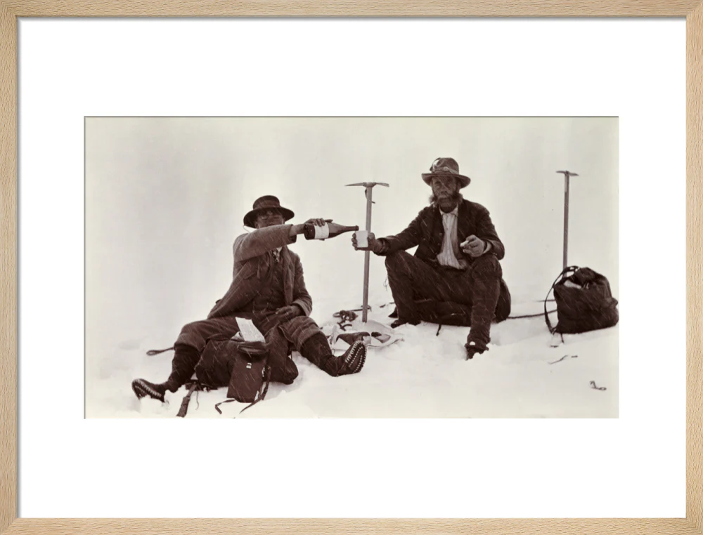 Two mountaineers, c 1910. - Image 16