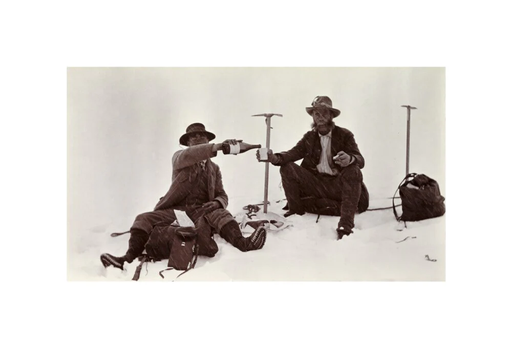 Two mountaineers, c 1910. - Image 27