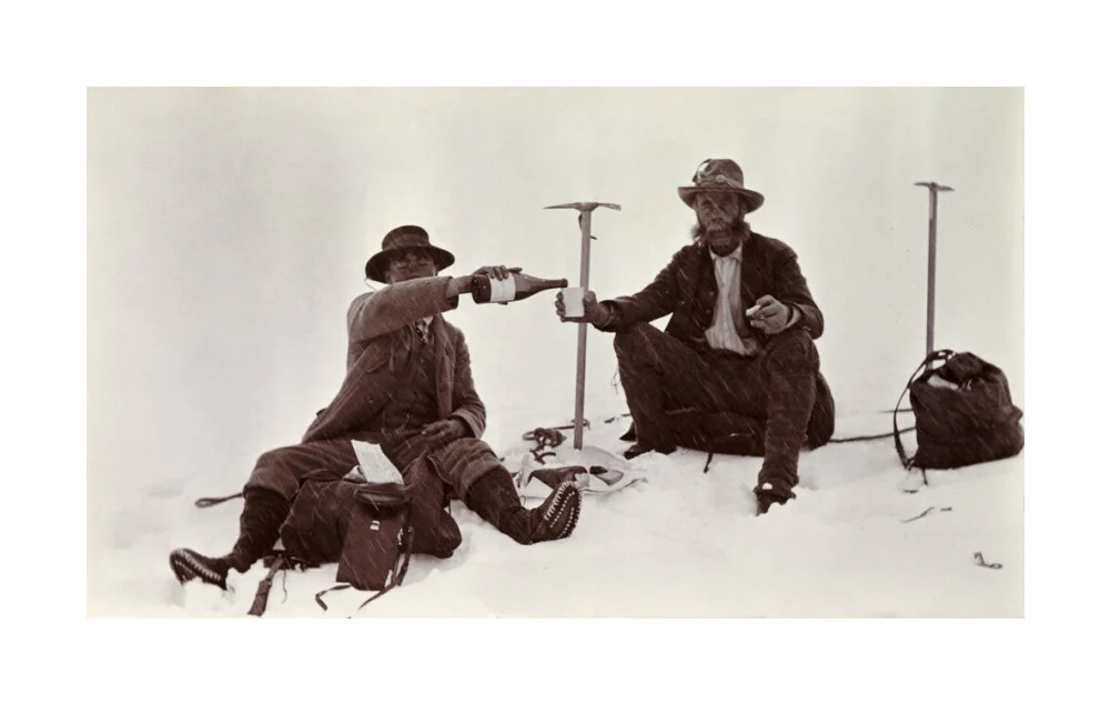Two mountaineers, c 1910. - Image 29