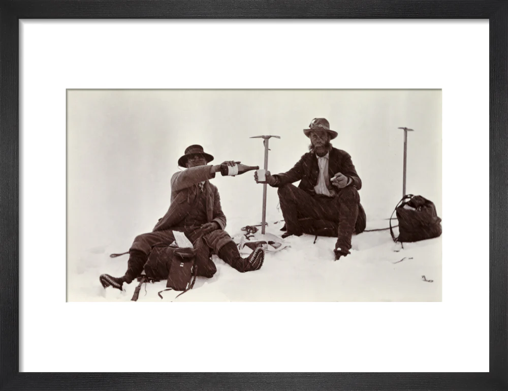 Two mountaineers, c 1910. - Image 41