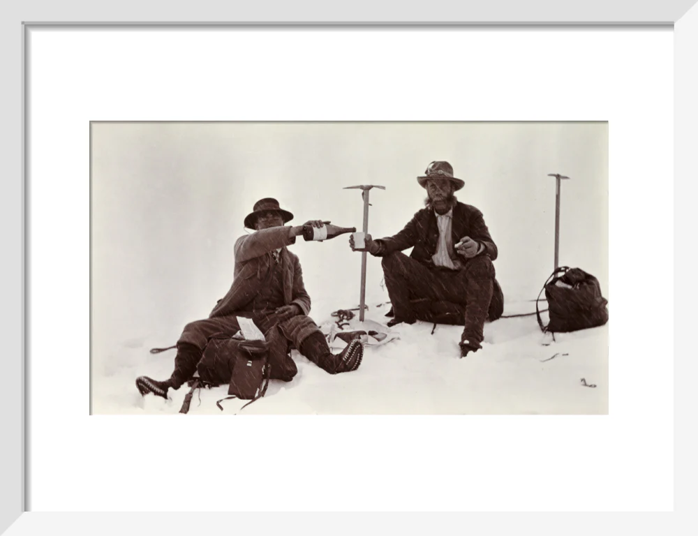 Two mountaineers, c 1910. - Image 42