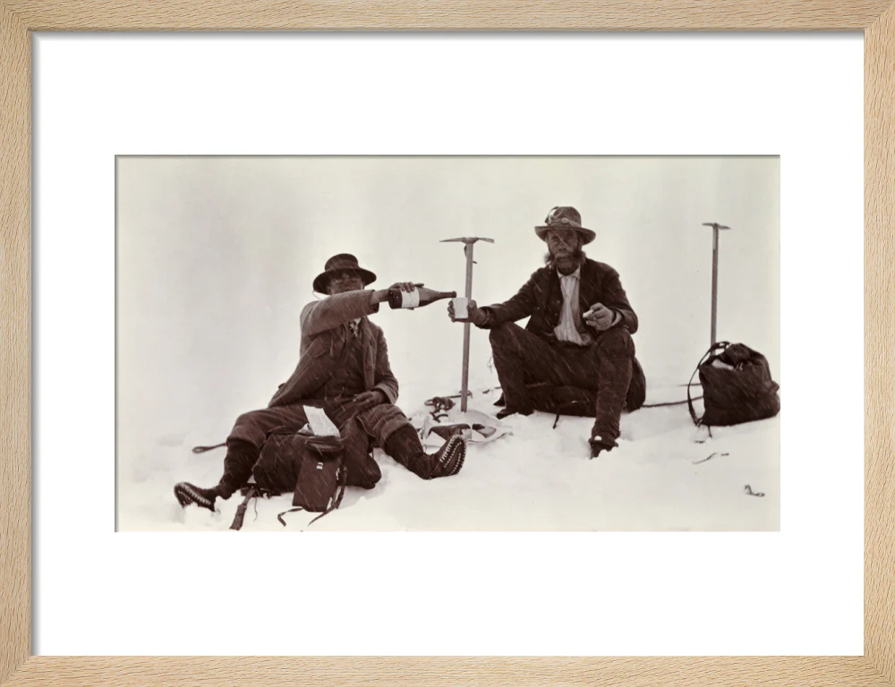 Two mountaineers, c 1910. - Image 44