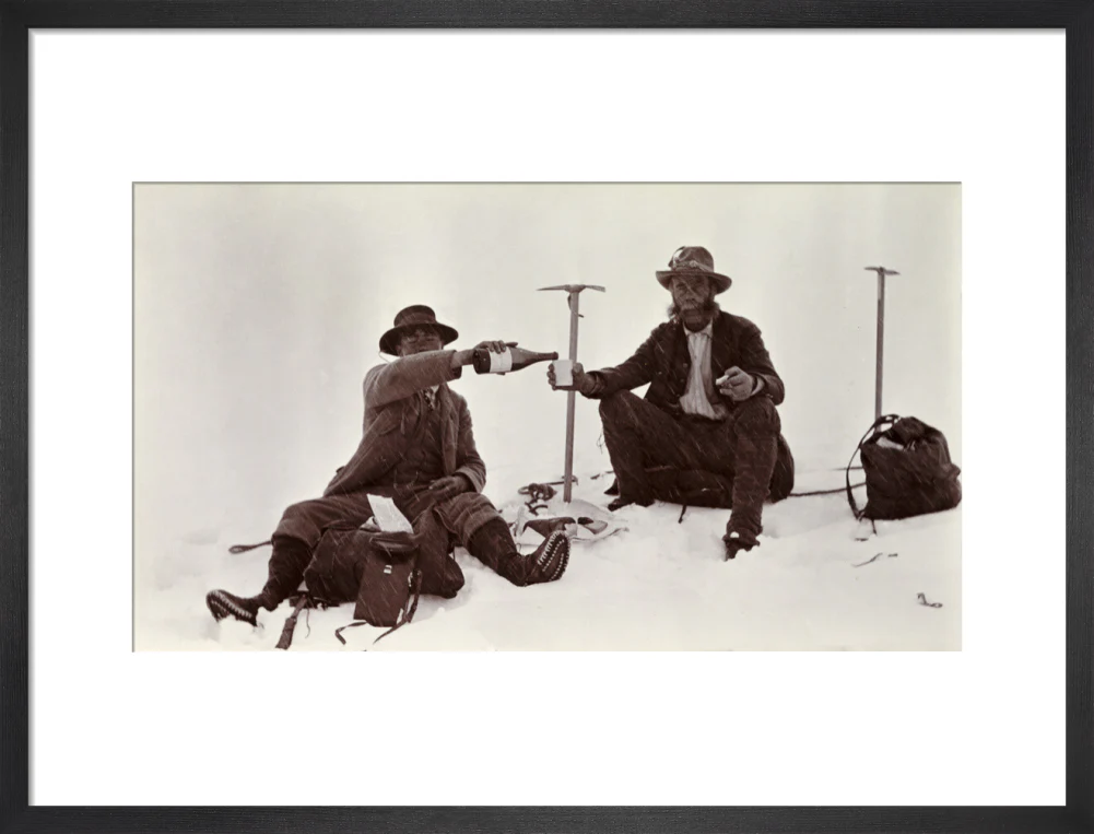 Two mountaineers, c 1910. - Image 46
