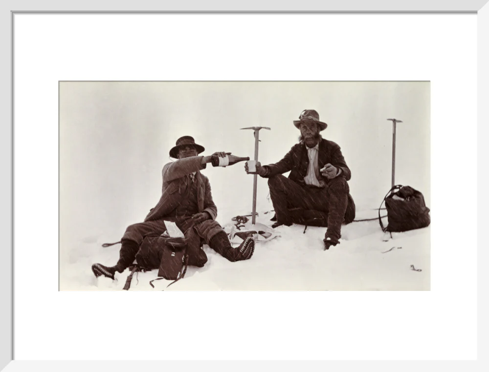 Two mountaineers, c 1910. - Image 47