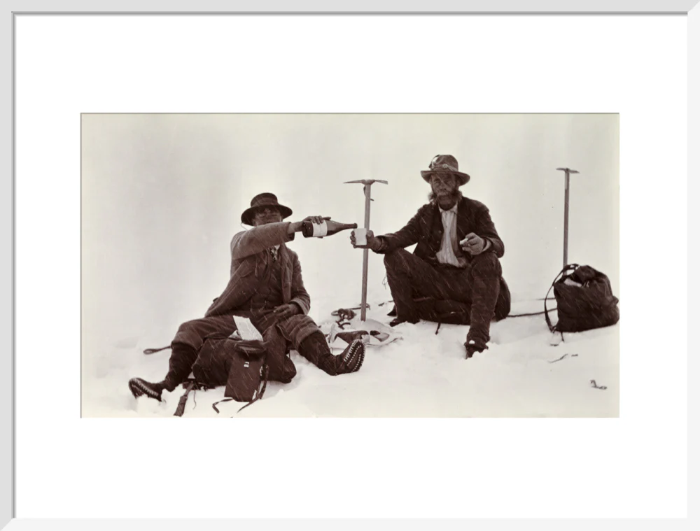 Two mountaineers, c 1910. - Image 52