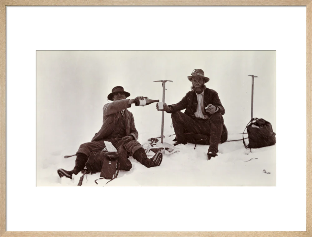 Two mountaineers, c 1910. - Image 54