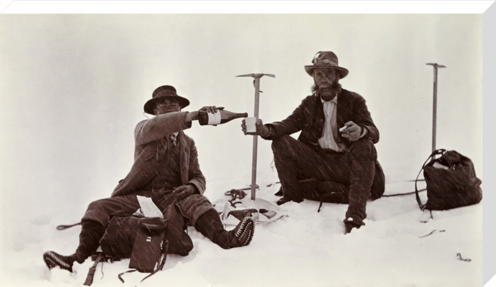 Two mountaineers, c 1910. - Image 67
