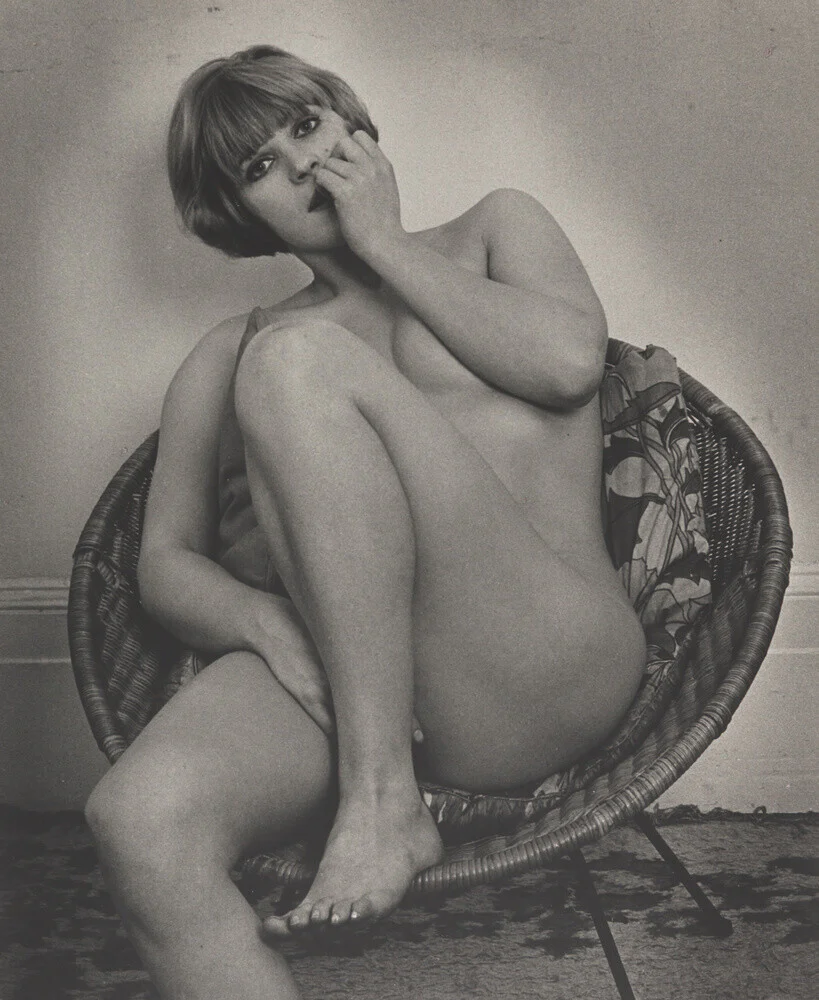 Photograph of Pauline Boty by Lewis Morley.