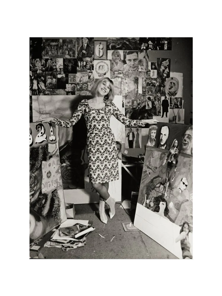 Photograph of Pauline Boty by Lewis Morley. - Image 12