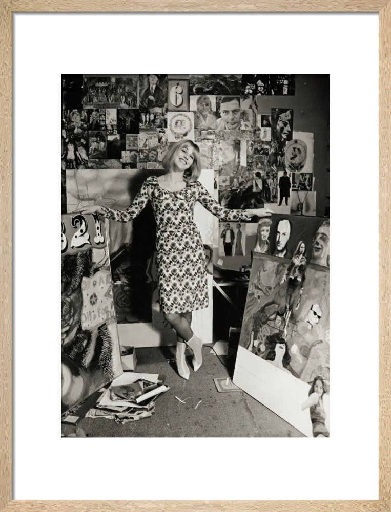 Photograph of Pauline Boty by Lewis Morley. - Image 16