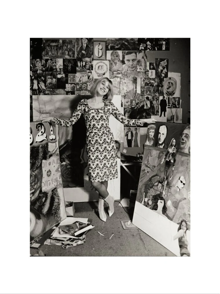 Photograph of Pauline Boty by Lewis Morley. - Image 17