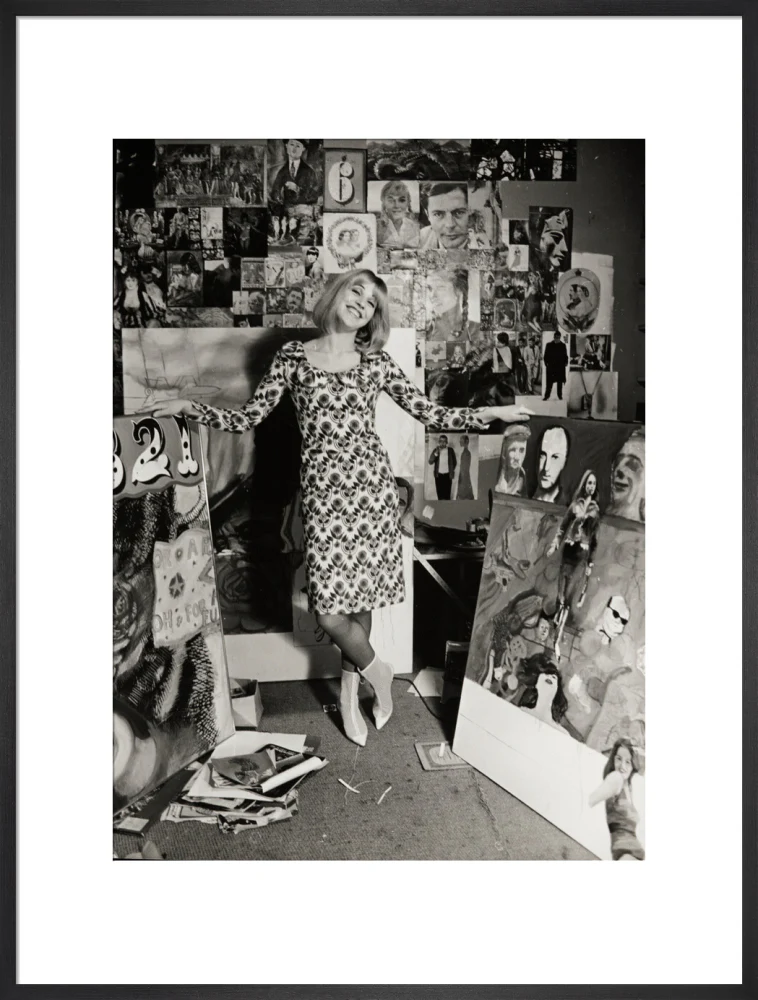 Photograph of Pauline Boty by Lewis Morley. - Image 23