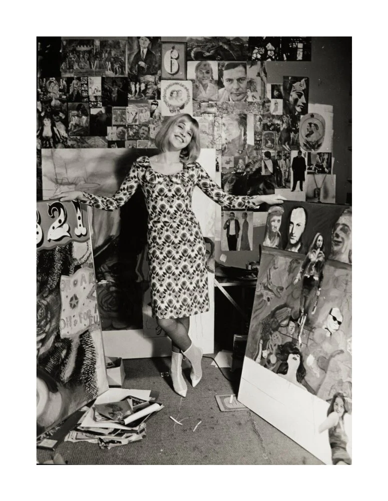 Photograph of Pauline Boty by Lewis Morley. - Image 29