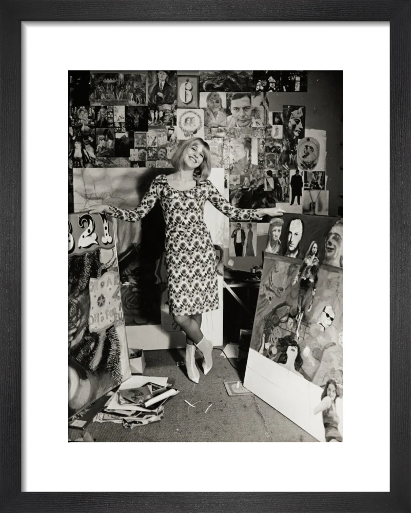 Photograph of Pauline Boty by Lewis Morley. - Image 3