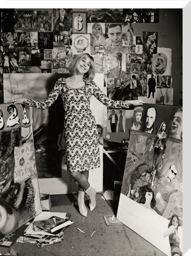 Photograph of Pauline Boty by Lewis Morley. - Image 33