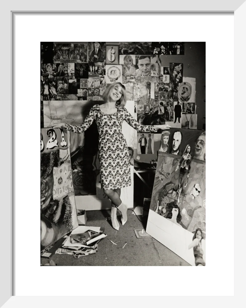 Photograph of Pauline Boty by Lewis Morley. - Image 4
