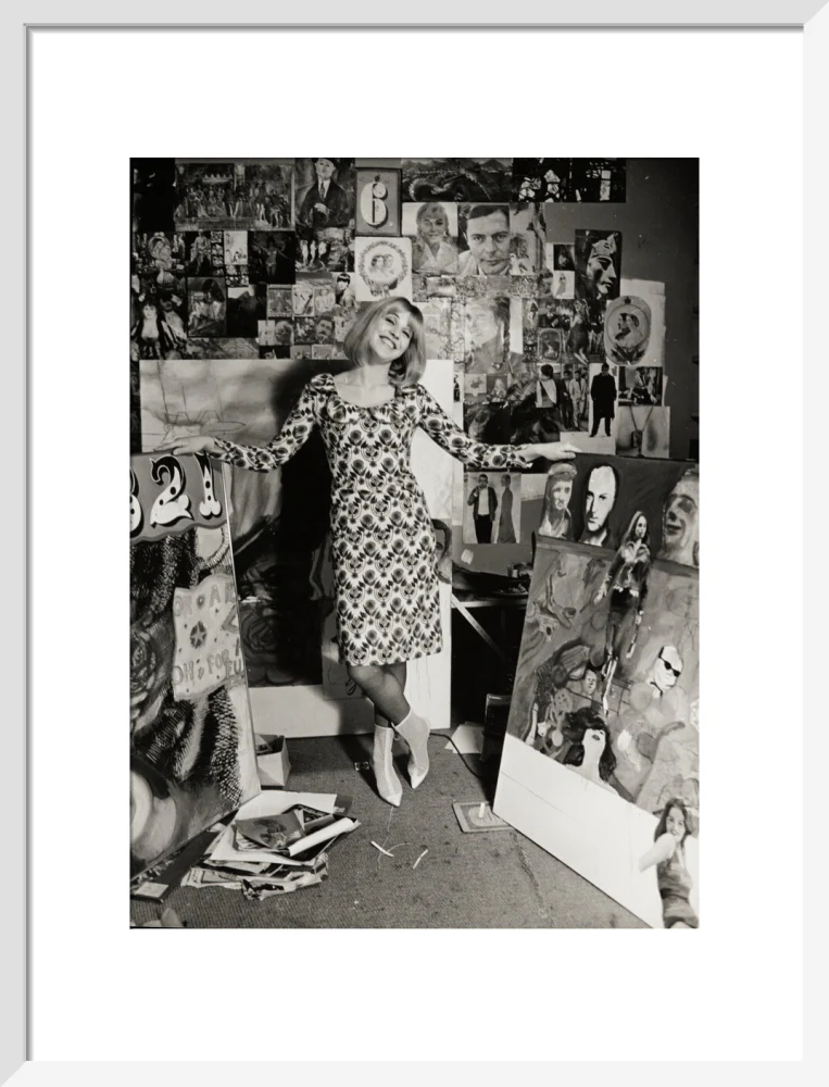 Photograph of Pauline Boty by Lewis Morley. - Image 47