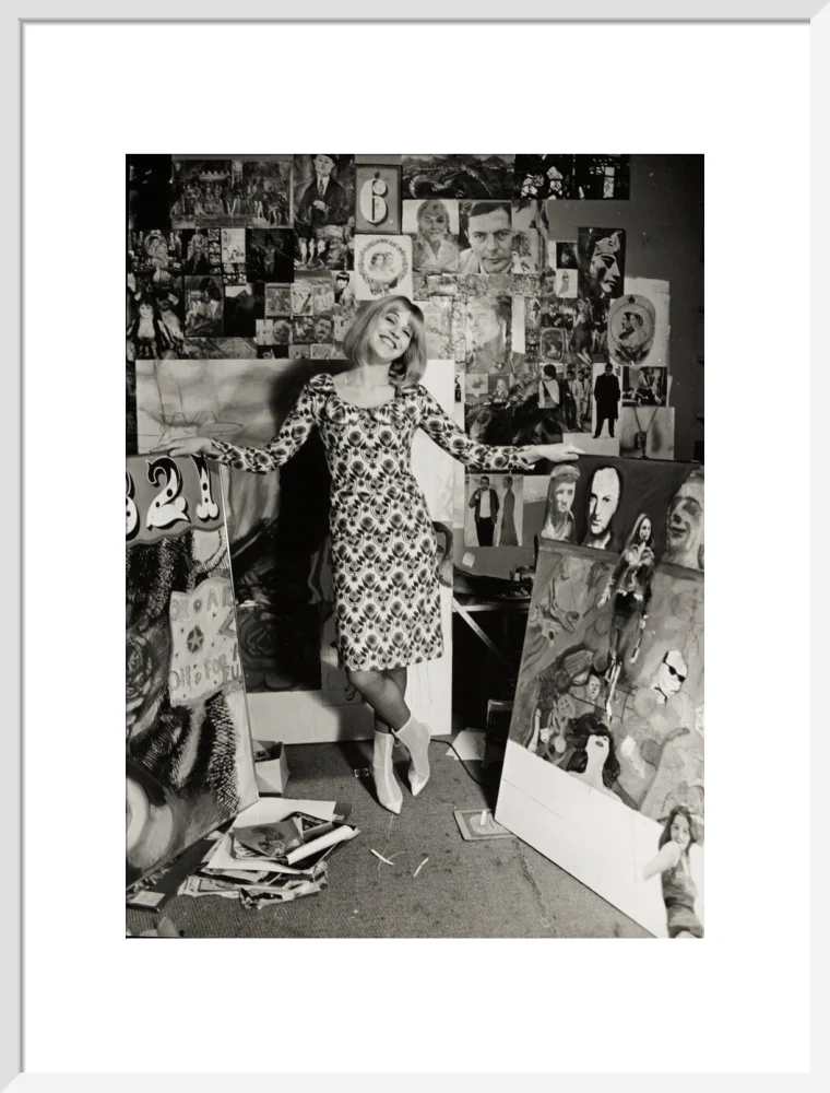 Photograph of Pauline Boty by Lewis Morley. - Image 52
