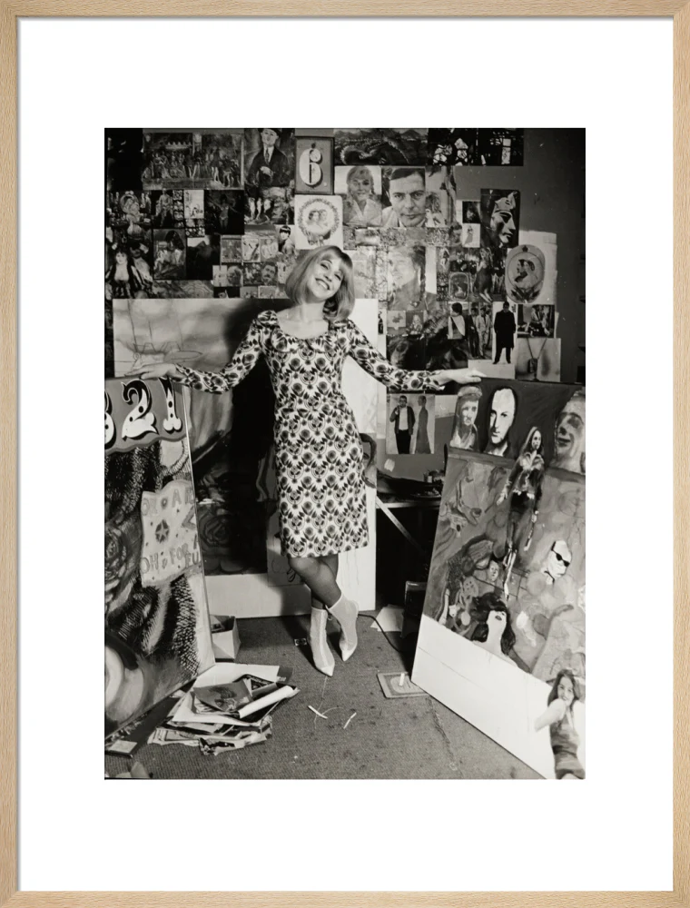 Photograph of Pauline Boty by Lewis Morley. - Image 54