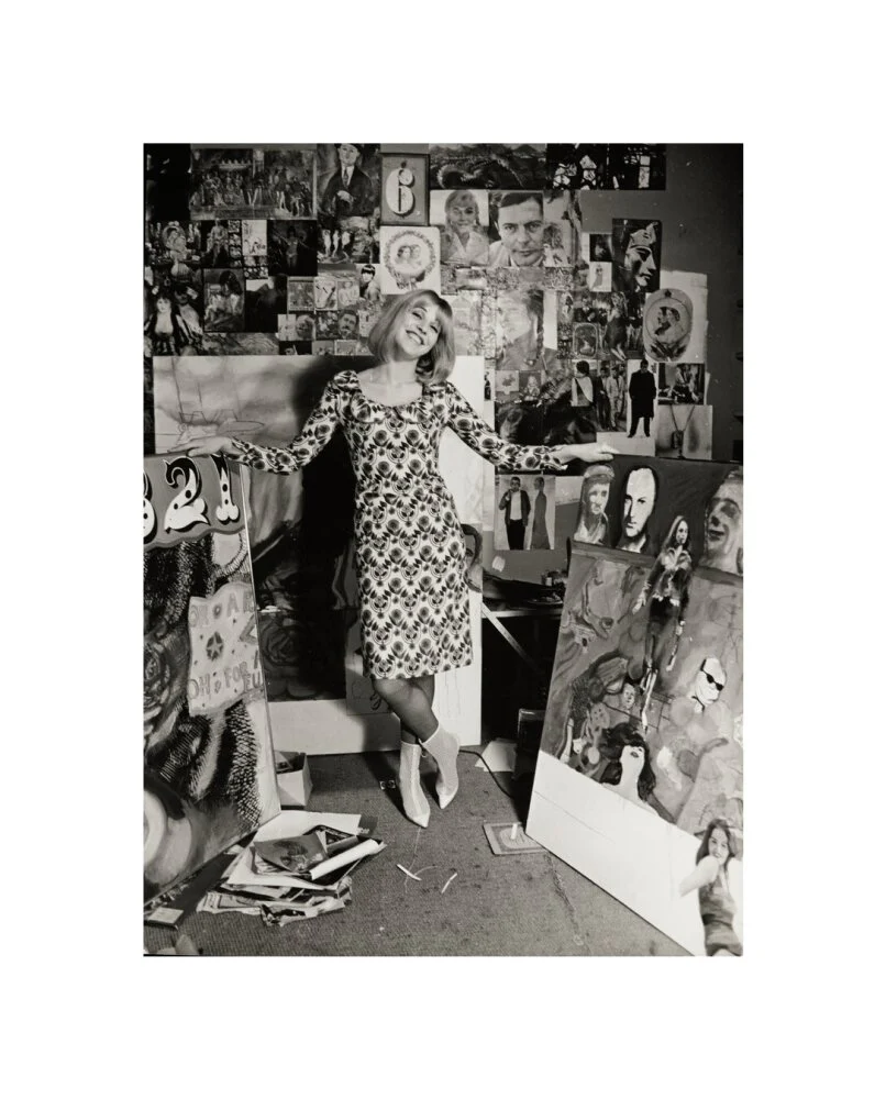 Photograph of Pauline Boty by Lewis Morley. - Image 60