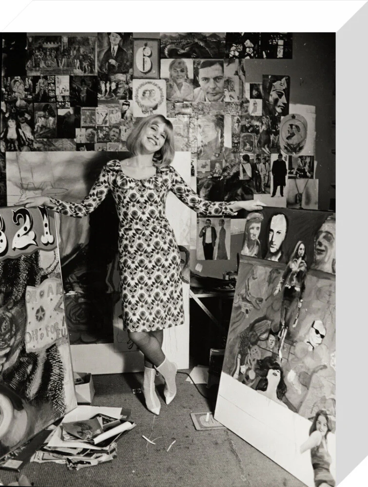 Photograph of Pauline Boty by Lewis Morley. - Image 64