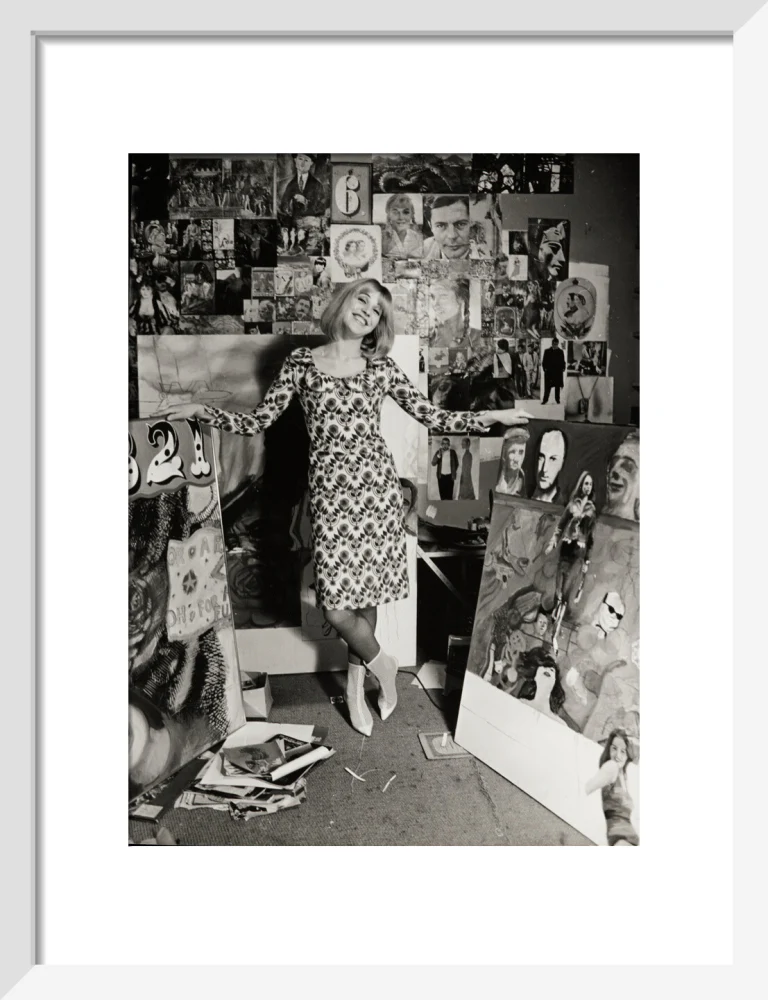 Photograph of Pauline Boty by Lewis Morley. - Image 9